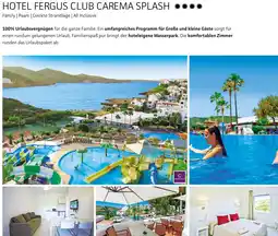 Alltours Hotel fergus club carema splash Angebot