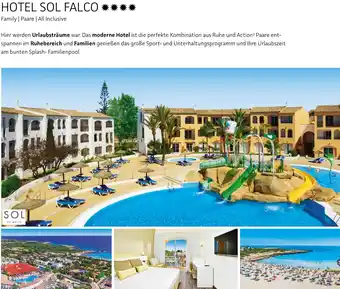 Alltours Hotel sol falco Angebot