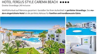 Alltours Hotel fergus style carema beach Angebot