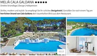 Alltours Melià cala galdana Angebot