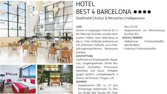 Alltours Hotel best 4 barcelona Angebot