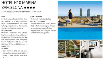 Alltours Hotel h10 marina barcelona Angebot