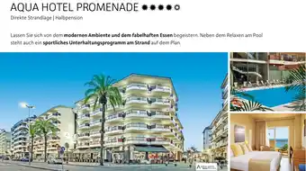 Alltours Aqua hotel promenade Angebot