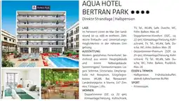 Alltours Aqua hotel bertran park Angebot