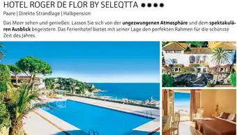 Alltours Hotel roger de flor by seleqtta Angebot