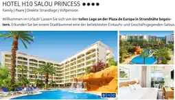 Alltours Hotel h10 salou princess Angebot