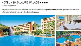 Alltours Hotel h10 salauris palace Angebot