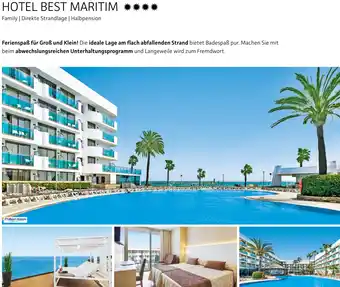 Alltours Hotel best maritim Angebot