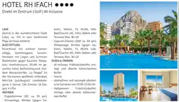 Alltours Hotel rh ifach Angebot