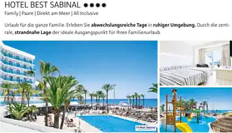 Alltours Hotel best sabinal Angebot