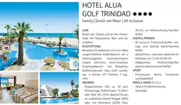 Alltours Hotel alua golf trinidad Angebot