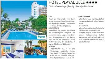 Alltours Hotel playadulce Angebot