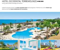 Alltours Hotel occidental torremolinos Angebot