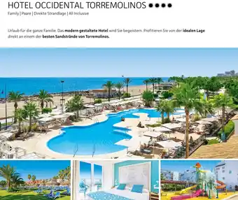 Alltours Hotel occidental torremolinos Angebot