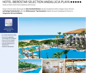 Alltours Hotel iberostar selection andalucia playa Angebot