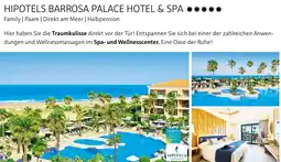 Alltours Hipotels barrosa palace hotel & spa Angebot