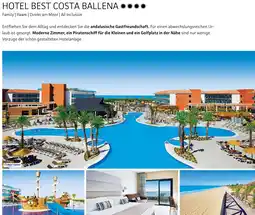 Alltours Hotel best costa ballena Angebot