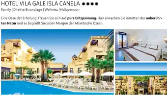 Alltours Hotel vila gale isla canela Angebot