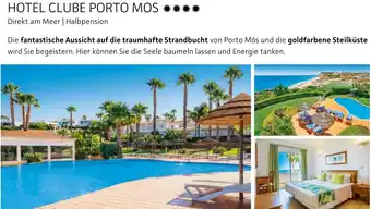 Alltours Hotel clube porto mos Angebot