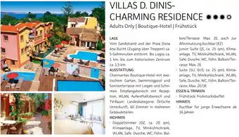 Alltours Villas d. dinis- charming residence Angebot