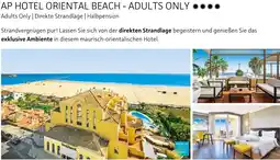 Alltours Ap hotel oriental beach - adults only Angebot