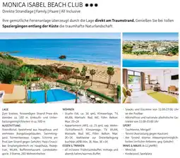 Alltours Monica isabel beach club Angebot