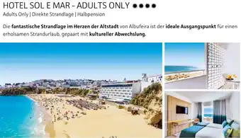 Alltours Hotel sol e mar - adults only Angebot