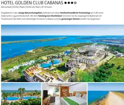 Alltours Hotel golden club cabanas Angebot