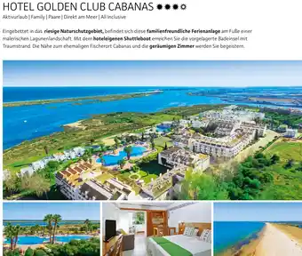 Alltours Hotel golden club cabanas Angebot