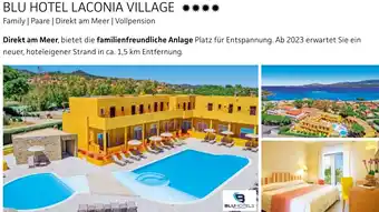 Alltours Blu hotel laconia village Angebot