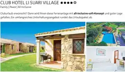 Alltours Club hotel li suari village Angebot