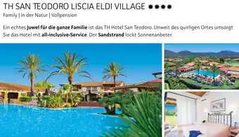 Alltours Th san teodoro liscia eldi village Angebot