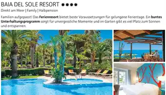 Alltours Baia del sole resort Angebot