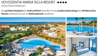 Alltours Voi essentia marsa sicla resort Angebot