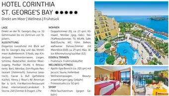 Alltours Hotel corinthia st. george's bay Angebot