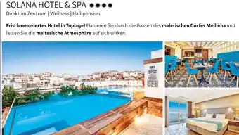 Alltours Solana hotel & spa Angebot