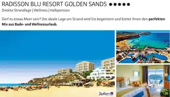 Alltours Radisson blu resort golden sands Angebot