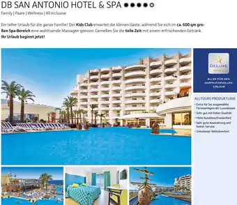 Alltours Db san antonio hotel & spa Angebot