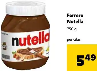 Eurogast Grissemann Nutella Angebot