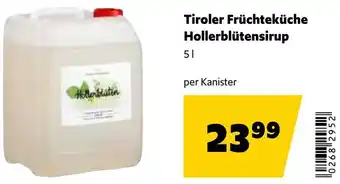 Eurogast Grissemann Tiroler Früchteküche Hollerblütensirup Angebot