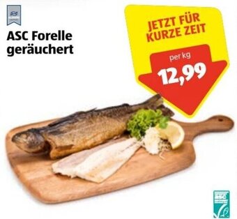Hofer ASC Forelle Geräuchert Angebot