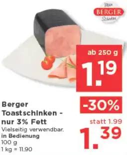 Unimarkt Toastschinken Angebot