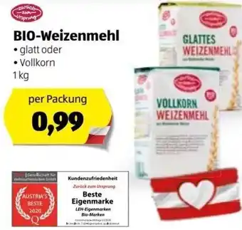 Hofer Bio Weizenmehl 1Kg Angebot