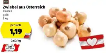 Hofer Zwiebel Aus Österreich 2 Kg Angebot