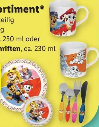 Lidl Frühstücks-Set Paw Patrol Angebot