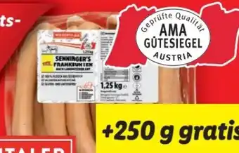 Lidl Wiesentaler Frankfurter Angebot