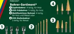 Lidl Parkside Bohrer-Sortiment Angebot