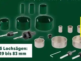 Lidl Parkside Lochsägesatz Angebot