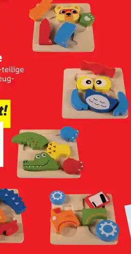 Lidl Playtive Holz-Puzzle Angebot