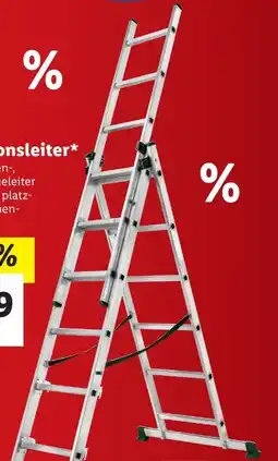 Lidl Parkside Alu-Multifunktionsleiter Angebot